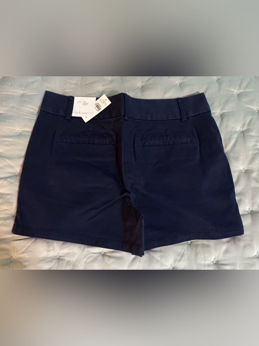 NWT Loft Navy Riviera Shorts (6) - Picture 4 of 11